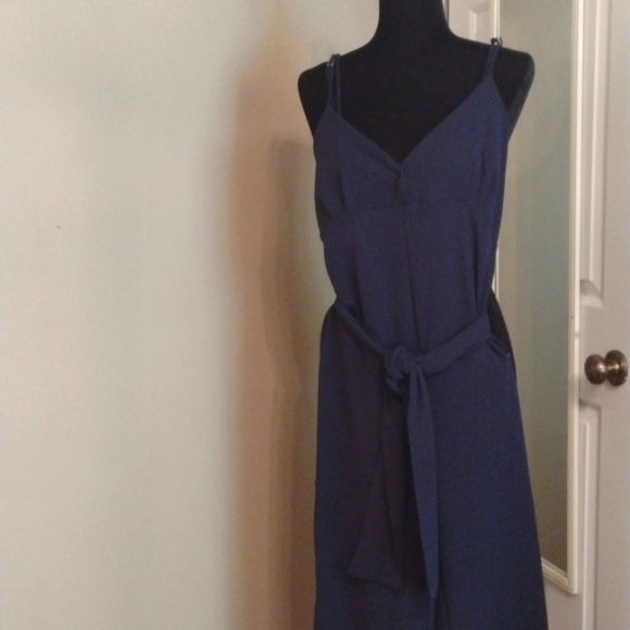 Dark blue jumpsuit - Picture 2 of 3